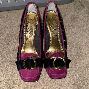 New without tags Suede Heels